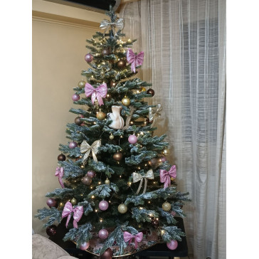Umjetno božićno drvce Burnitat 3D + 2D - 220 cm
