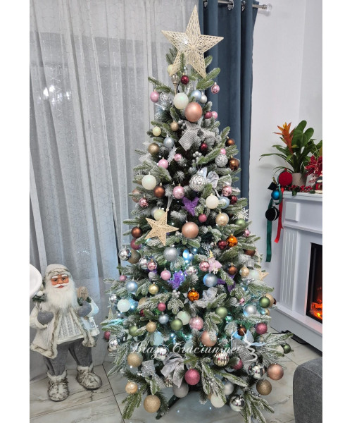 Umjetno božićno drvce Montan 3D + 2D - 220 cm