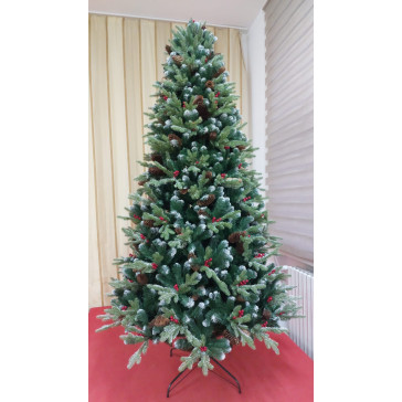 Umjetno božićno drvce Rustic 3D + 2D - 220 cm