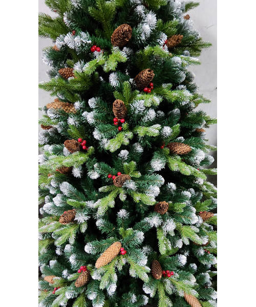Umjetno božićno drvce Rustic 3D + 2D - 220 cm