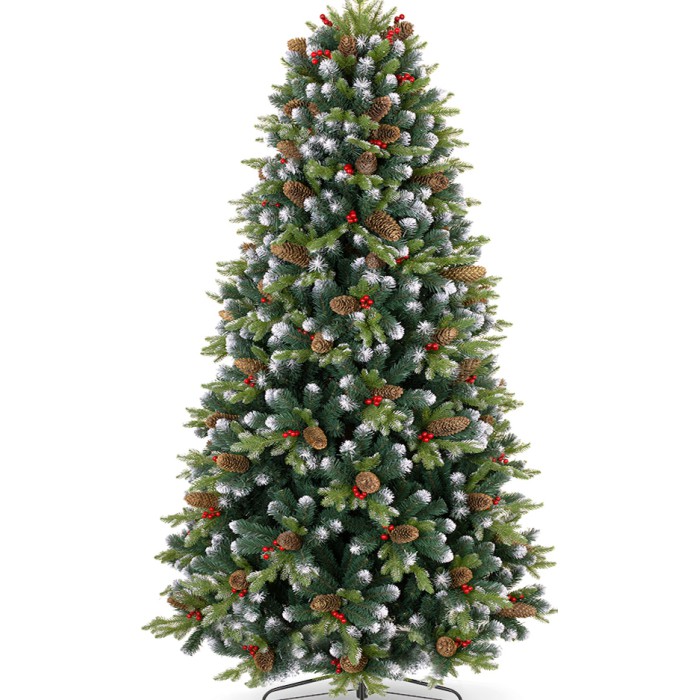 Umjetno božićno drvce Rustic 3D + 2D - 220 cm